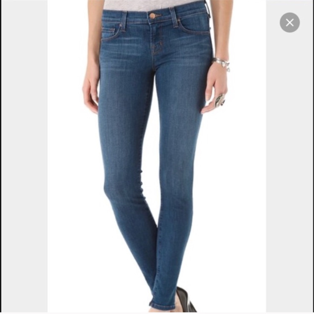 J Brand Super Skinny Pacifica Jeans